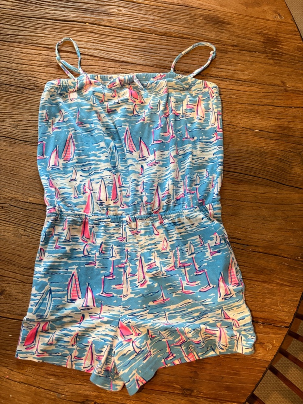 Lily Pulitzer size XL (12-14) Sailboat Romper